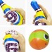 Kids Bowling Ball Game Set, PU Fun Plastic Bowling Set with 10 Pins and 2 Bowling Balls for Indoor & Outdoor